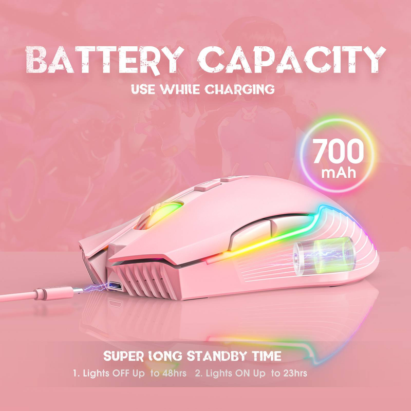 Mouse da gioco wireless RGB ONIKUMA CW905_voghion.com
