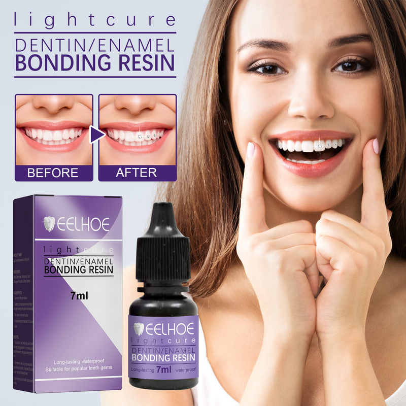 Teeth Decoration beautiful Glue Teeth Embedding Diamond Shiny Crystal Diamond Teeth Decoration Glue Fixed Teeth Water_voghion.com
