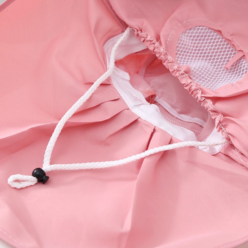 for Women, Summer Mask, Face Covering Wide Brim UV Protection Tea Picking Hat, Lace Cycling Sun Hat_voghion.com