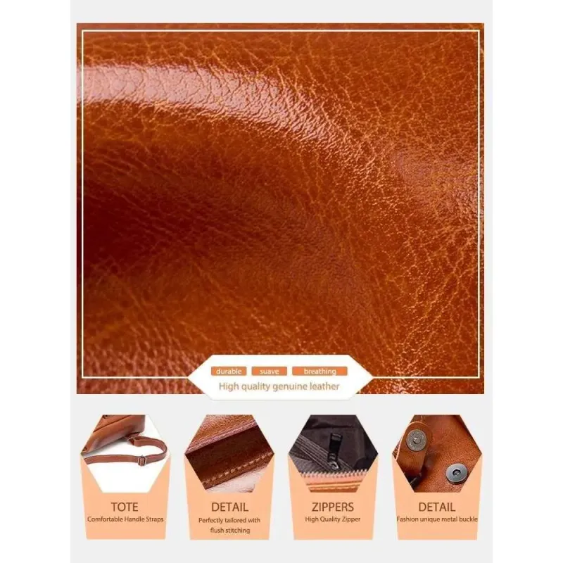 Designer-Taschen 2025 England Echtes Leder Frauen Rucksack Große Kapazität Für 14 Zoll Laptop Preppy Style Rucksack Tasche_voghion.com