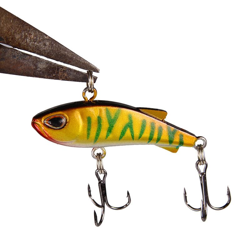 Nuovo 4,5 cm/4 g Micro oggetti da lancio a lunga distanza Luya Bait VIB Sinking And Shaking Vibration Simulation Hard Bait Attrezzatura da pesca_voghion.com