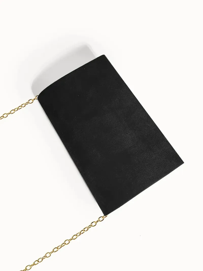 Borse a busta in velluto, portafogli da sera, pochette di alta qualità, abiti da banchetto, pochette a tracolla con catena._voghion.com