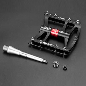 ROCKBROS Fahrradpedale 9/16" MTB BMX Rennrad CNC Lager Eloxiert 4 Versiegelt Alu_voghion.com