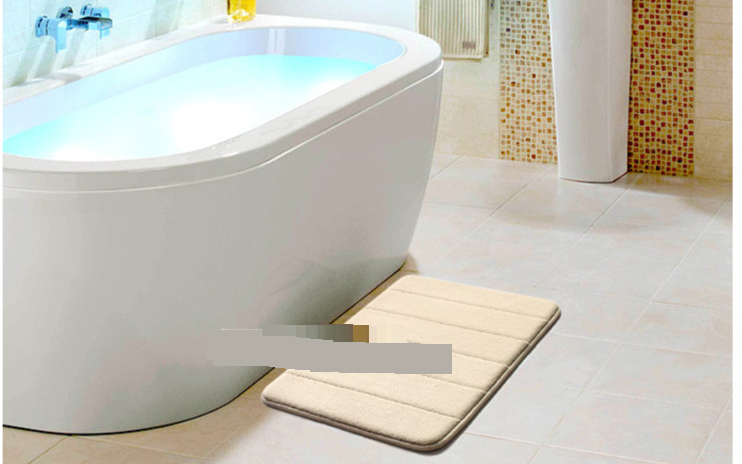 Hjem & Have Memory foam tæppe gulvmåtter entre køkken koral fleece måtter absorberende skridsikre køkken badeværelsesmåtter producenter engros_voghion.com