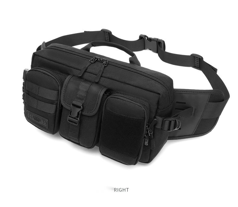 Taktik Omuz Çantası Erkek Askeri Omuz Sırt Çantası, Pratik EDC Çantası, Atıcılık, Seyahat, Açık Hava Sporları için Gizli Taşıma Omuz Çantası_voghion.com