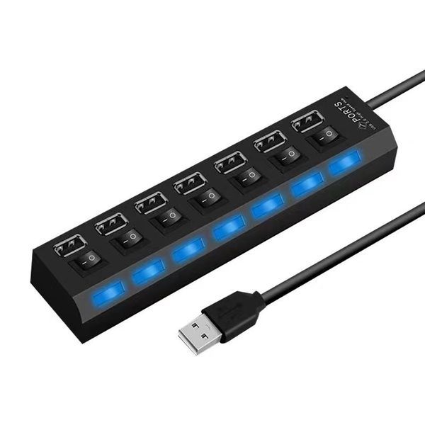 Hub multiports, commutateur indépendant à 7 ports KG07_voghion.com