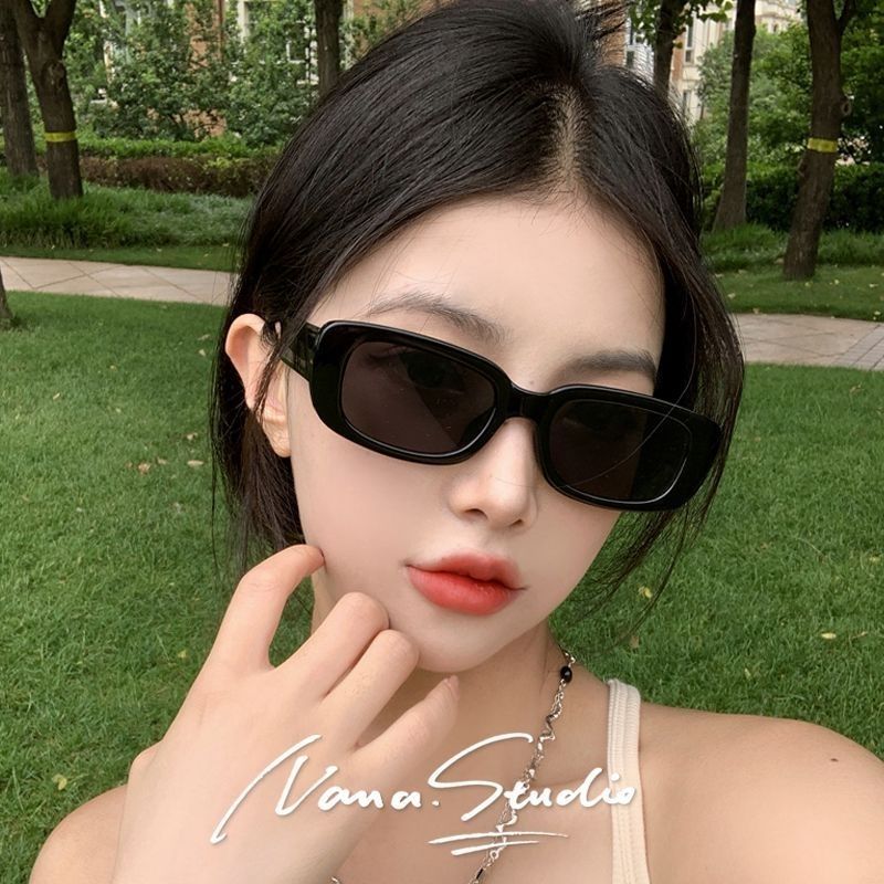 2025 Personality Rectangular Sunglasses Men's Tide High Definition Dancing Sunglasses Women's Glasses_voghion.com