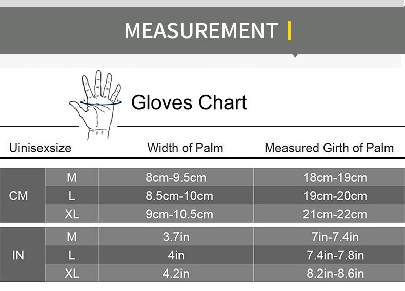Gym Fiess Tyngdlyftningshandskar Bodybuilding Träning Sport Motion Sport Träningshandske för Män Kvinnor_voghion.com