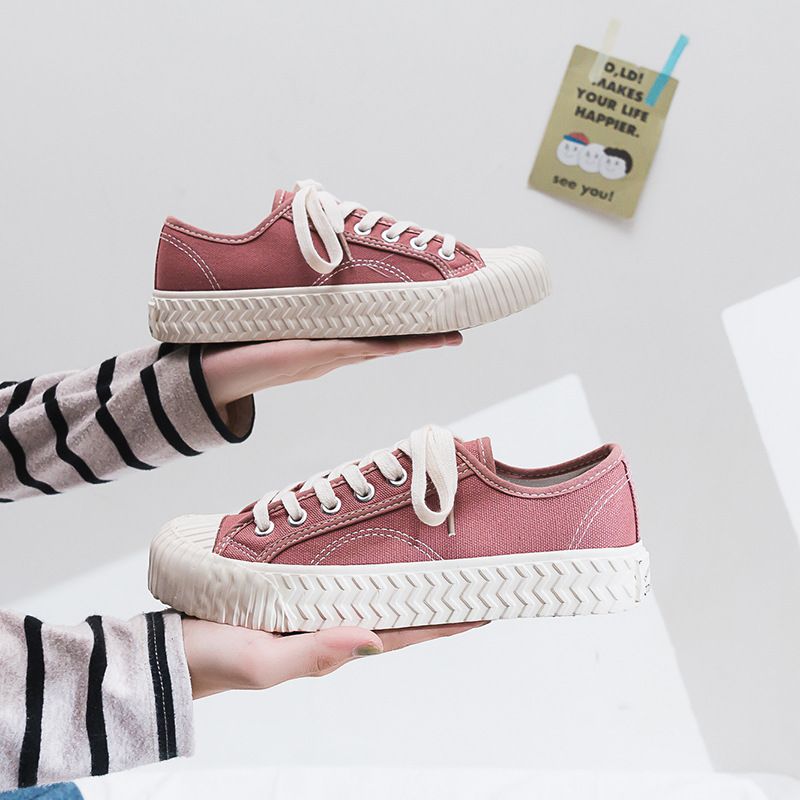 Spring New High Top Canvas Female Student Cookies, 1970 S Trendy Board Shoes, Internet Famous Sneakers_voghion.com