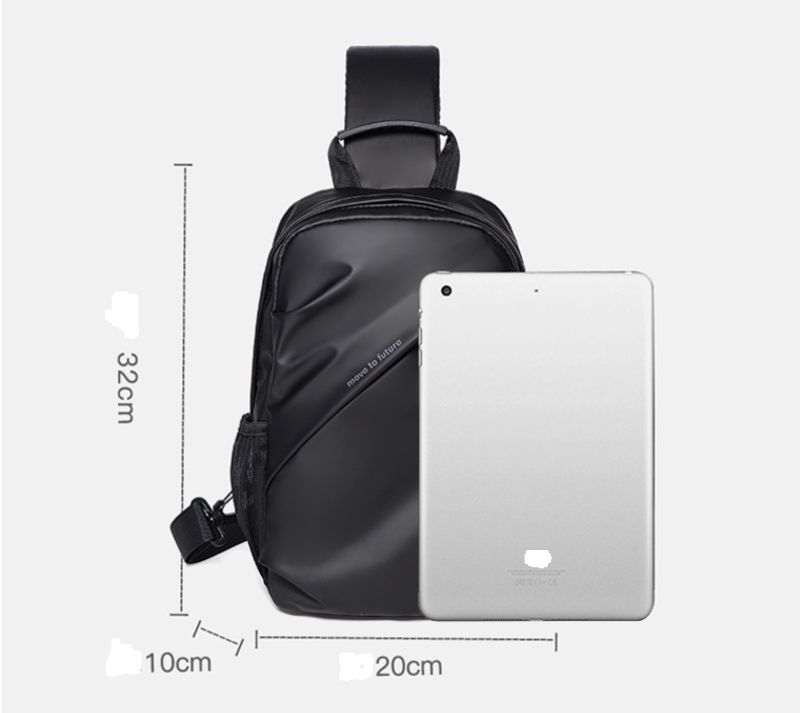 Neue modische Brusttasche Herr, lässige Mehrzweck-Umhängetasche, kleine Umhängetasche das Pdeln im Geschäft für_voghion.com