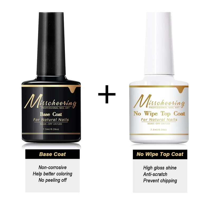 Art Quick Dry 7ML Polish Functional Set Removable Base Top Coat UV Gel Nail Salon_voghion.com