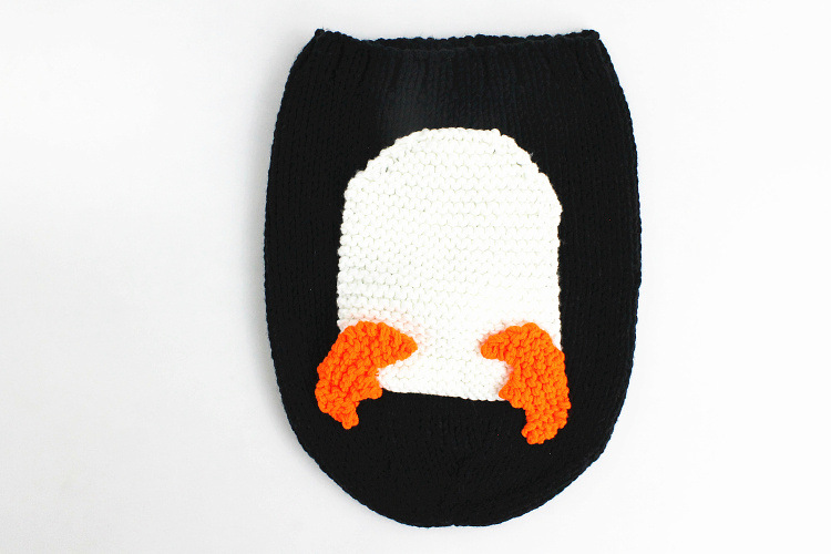 Photo de bébé sac de couchage Style pingouin Photo de bébé vêtements Style pingouin sac de couchage nouveau-né_voghion.com
