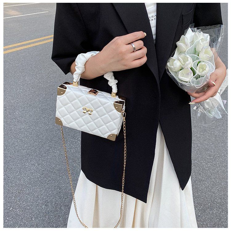Borsa a tracolla larga alla moda con tracolla cilindrica piccola e nappa di alta qualità da donna, nuova borsa Boston 2023_voghion.com
