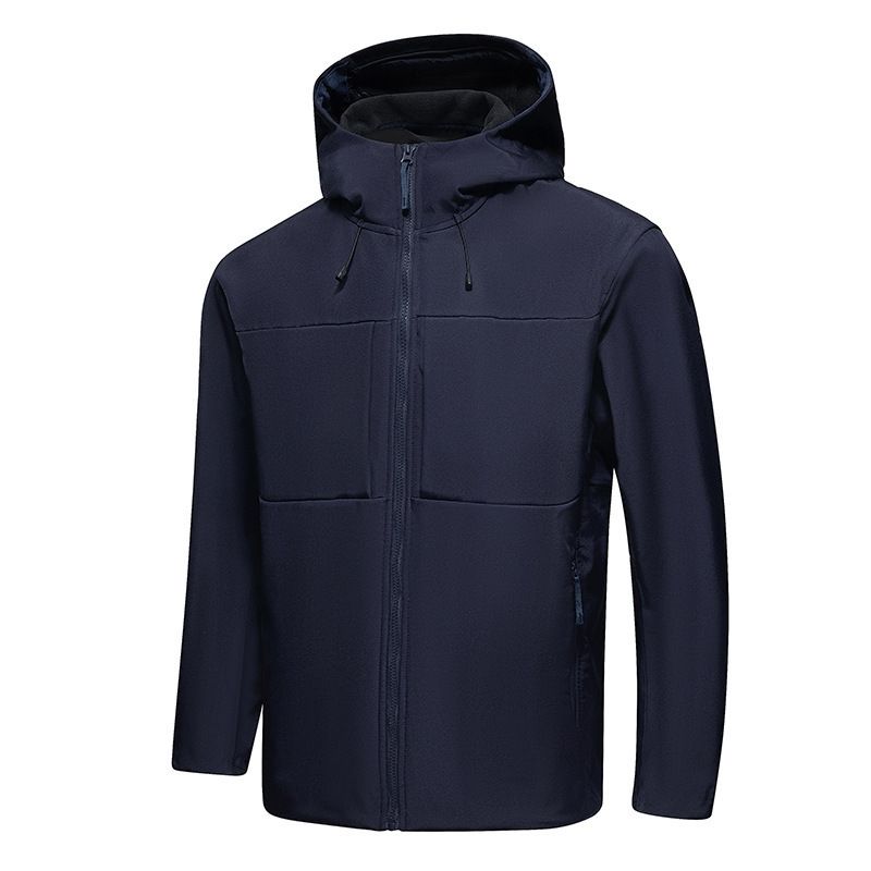 Same Style Soft Shell Laminated With Fleece Lining, Thickened For Autumn Winter, Functional Outdoor Cold-Proof Clothing,_voghion.com