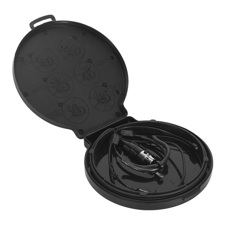iiiMymic Pro-Konzert-Headset-Mikrofon mit 3-poligem Mini-XLR-TA3F-Anschluss, Schwarz, für kabellosen AKG Samson Body-Pack-Sender_voghion.com