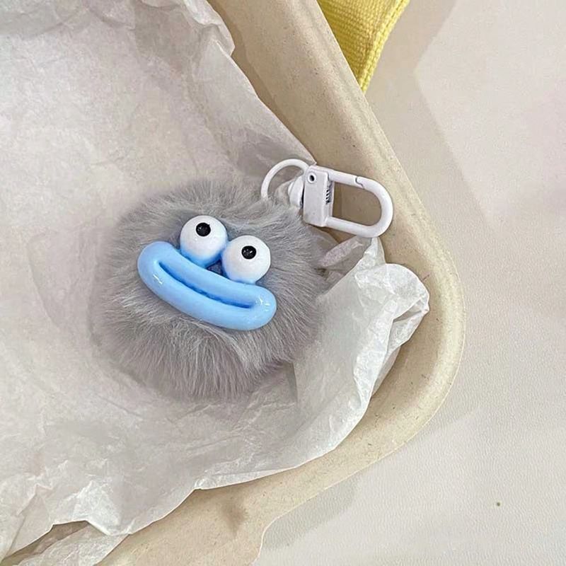 1pc süße Wurst Mund Plüsch Ball Schlüsselanhänger lustige Neuheit paar Schlüsselanhänger Rucksack Dekor Wohnheim Geschenk_voghion.com