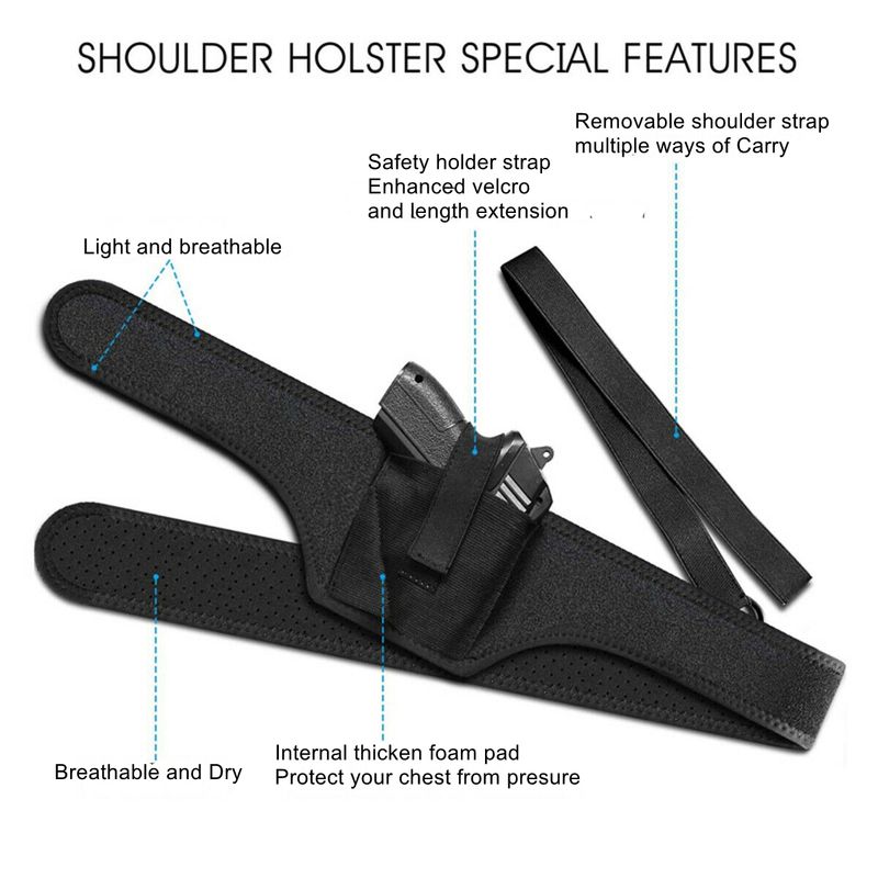 HOT Schëller hängend Taille Invisible Holster Outdoor Taktesch Gürtel fir Fraen a Männer_voghion.com