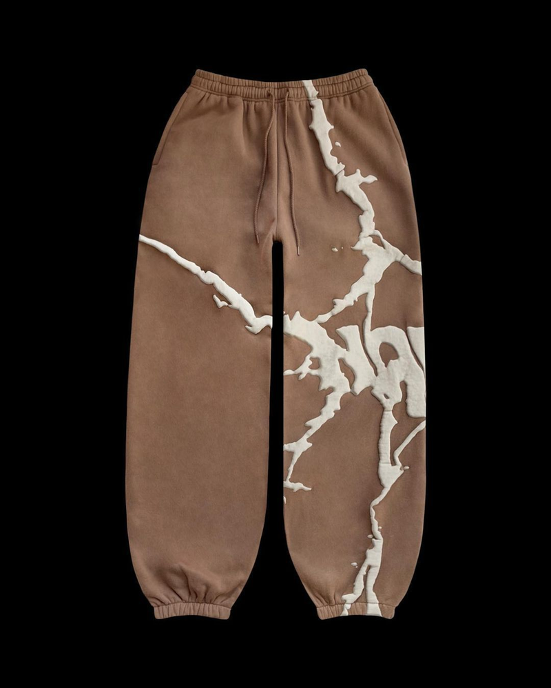 Sudadera con capucha de tres colores con estampado de espuma de terciopelo para mujer, conjunto de personalidad holgado de talla grande_voghion.com