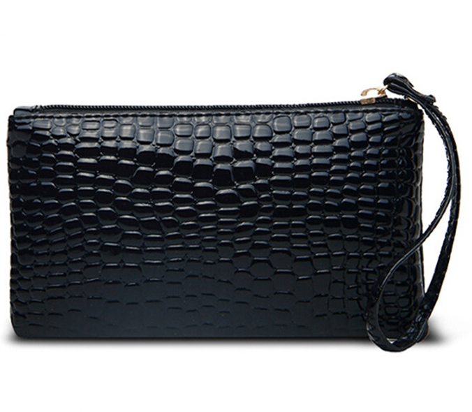 Crocodile Card Wallets For Women Coin Purse Designer Luxury Bag Small Purses Handbag For Girls Coin Wallet Zipper Clutch Bag_voghion.com