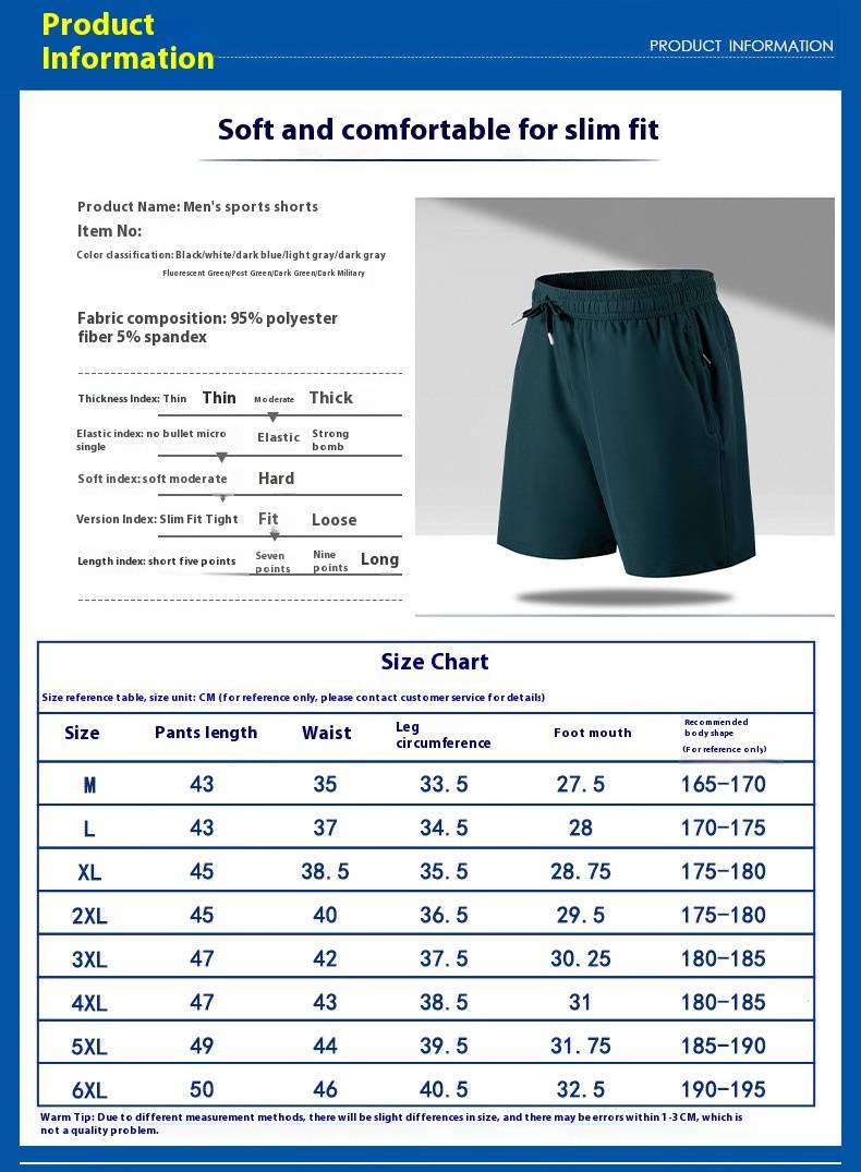 Herenshorts grensoverschrijdende sneldrogende losse shorts sport-casual broek dunne grensoverschrijdende ijszijde strandbroek voor heren grote shorts_voghion.com