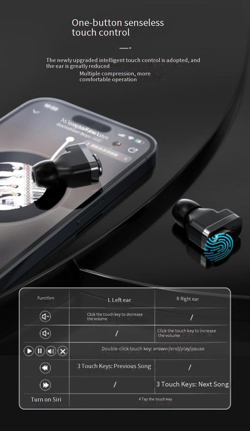 Smartbriller N22 Smartklokke Bluetooth-headset 2-i-1 1,96 tommers berøringsskjerm Sportsarmbånd Pulsmåler_voghion.com