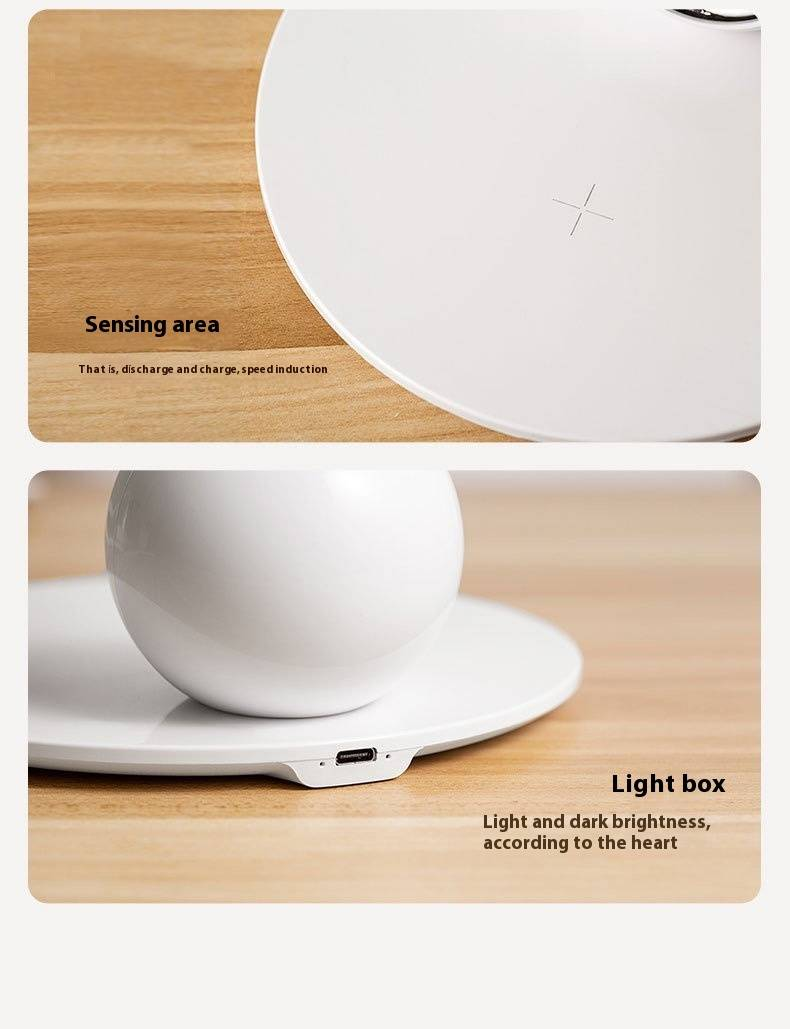 Neu Drahtlose Lade Nachtlicht Mit Wecker Möbel Schlafzimmer Student Unterkunft Kleine Schreibtisch Lampe_voghion.com