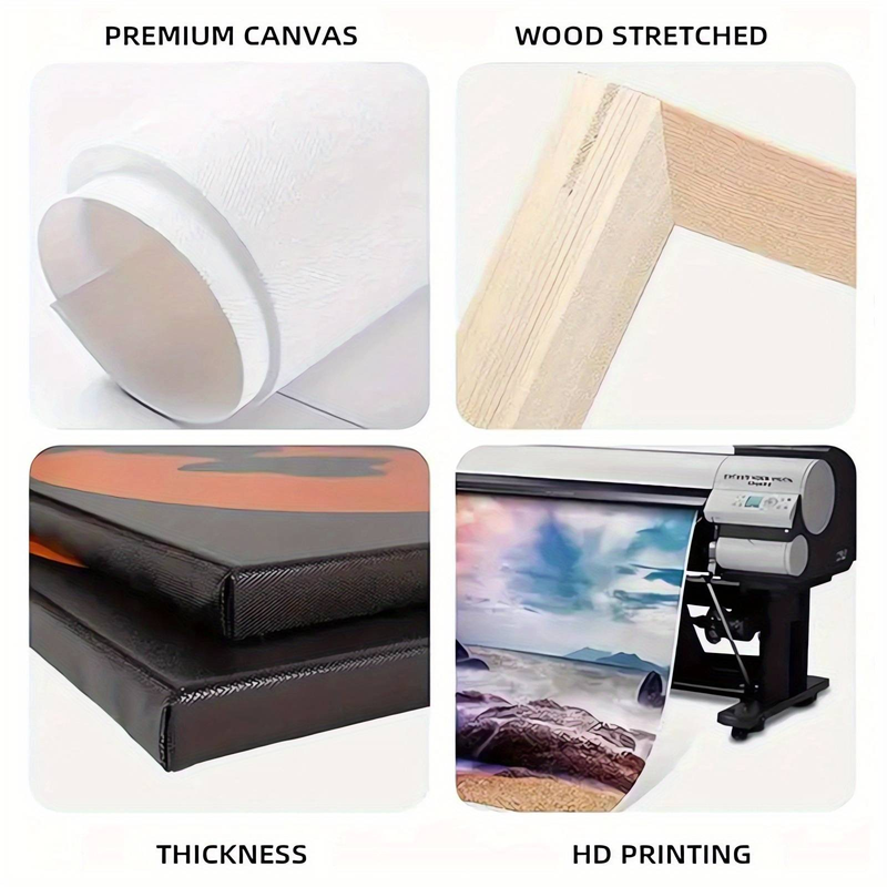 Abstract Art Canvas Prints Painting-for Living Room, Bedroom, Dining Area | Unique Painting Design | Ideal Gift For Elders And Friends_voghion.com