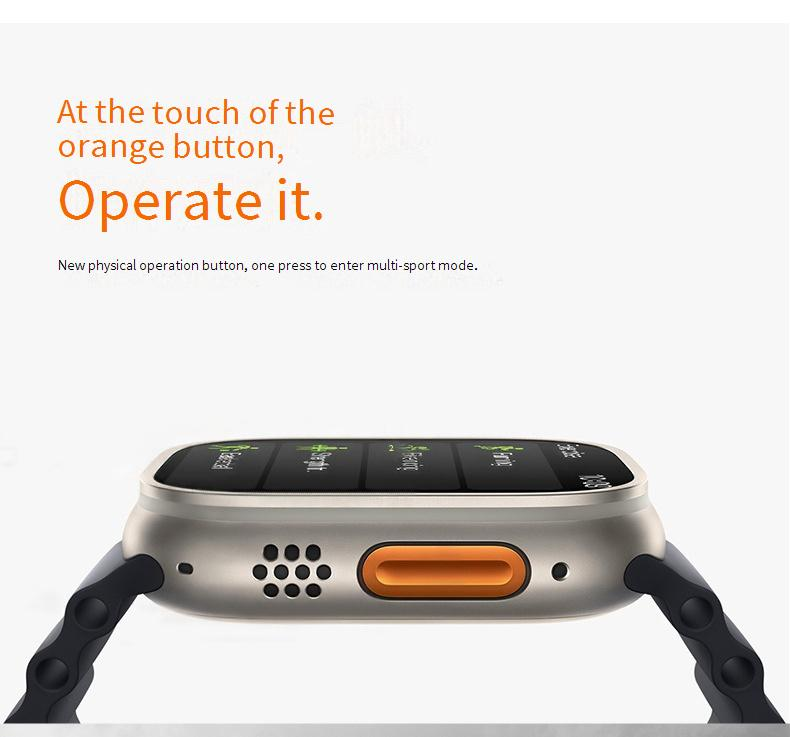 Akıllı Saatler S9ultra Lingdongdao Bluetooth Çağrı Erkek Spor Saati Su Geçirmez_voghion.com