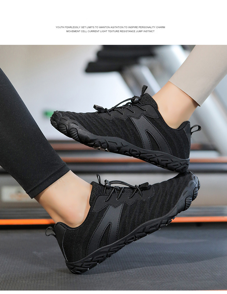 Breathable Unisex Sports Shoes For Running, Hiking, Yoga & Gym - Lightweight & Slip-Resistant With Rubber Sole_voghion.com