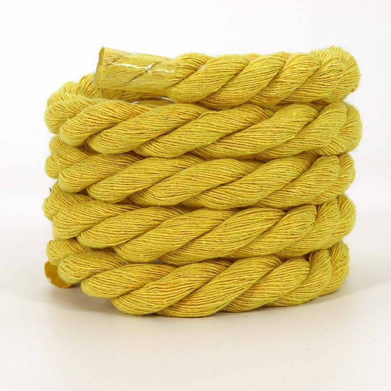 Lacci per scarpe Fonte Corda di cotone a tre fili rotonda di colore puro da 12 mm Stile creativo Ins Scarpe bianche adatte per lacci per scarpe_voghion.com
