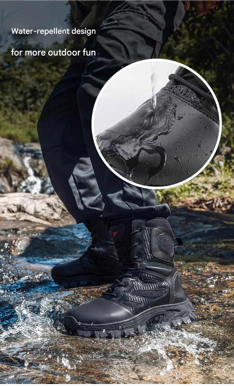 「XGXC」Stivali tattici delle forze speciali, stivali militari Jinjiang, stivali da trekking da uomo per il deserto, stivali da combattimento, stivali da trekking da viaggio_voghion.com