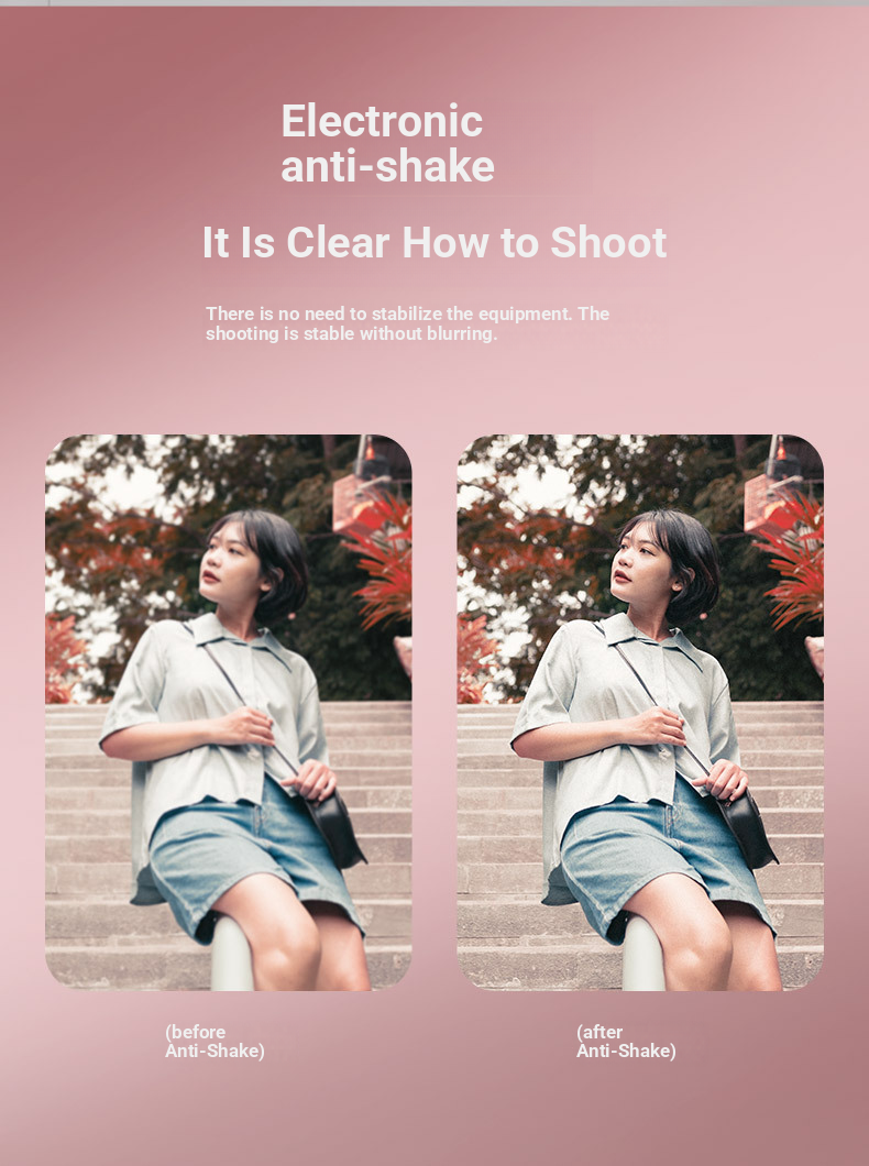 Caméra étudiante S2 Ultra HD – Capteur CCD rétro 24 MP avec zoom 16x, écran 2,4" et double objectif pour selfies et vlogs (rose/argent/vert/noir)_voghion.com