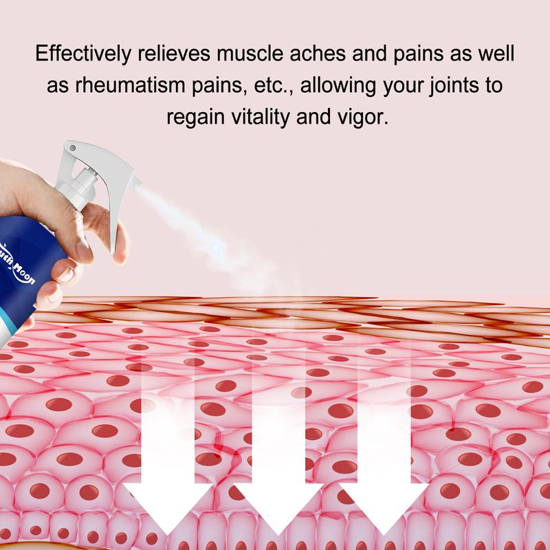 Spray para cuidados com as articulações South Moon, alivia dores e desconfortos nas articulações lombar, ombro, pescoço e joelho_voghion.com