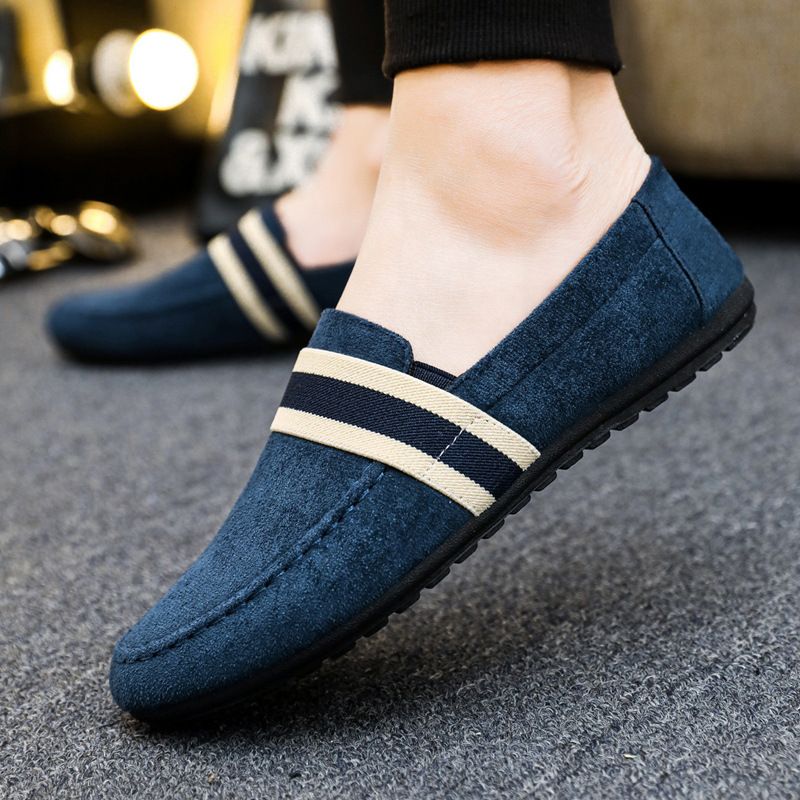 Mocassini casual bassi Bean da uomo primaverili, scarpe alla moda e comode, scarpe traspiranti e versatili_voghion.com