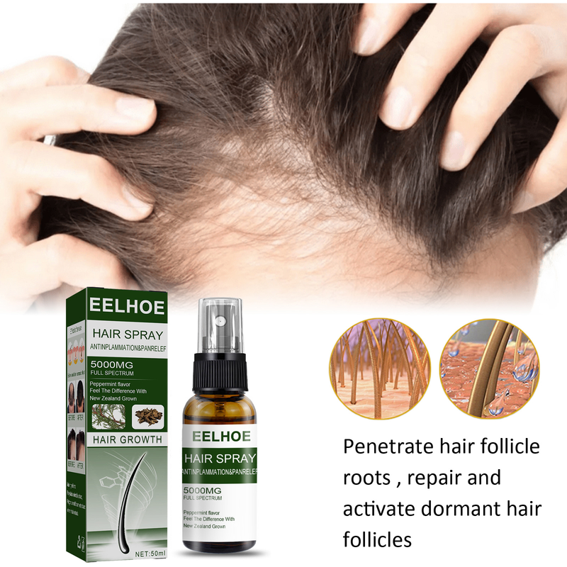 EELHOE un Tough Anti dropping Firm Care mitrinošs blīvs matu laks_voghion.com