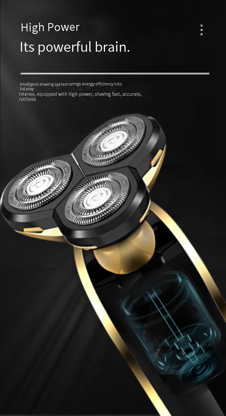 Aparat de bărbierit electric Produse electronice de bărbierit noi pentru bărbați Aparat de bărbierit electric Aparat de bărbierit multifuncțional reîncărcabil_voghion.com