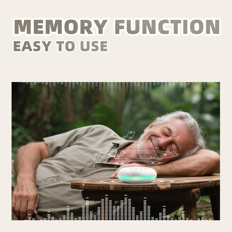 White Noise Machine Sleep White Noise Machine With 20 Soothing Sounds Portable White Noise_voghion.com