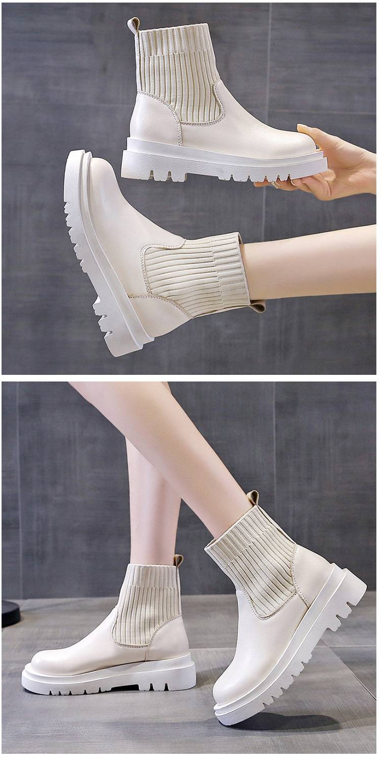 Martin Boots Women's 25 Autumn/Winter New Style Boots Thick-soled Ankle Boots_voghion.com