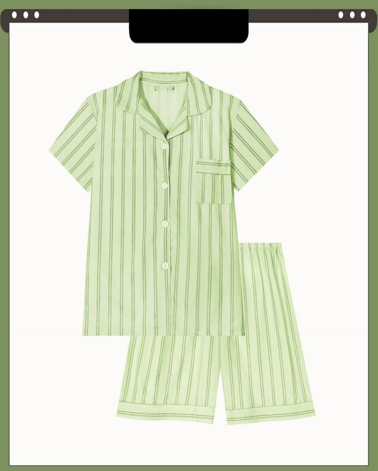 Ensemble de pyjama 2 pièces pour femme, short à carreaux, pyjama d'été pour femme, vêtements de nuit, tenues pour femmes, ensembles de pyjamas_voghion.com