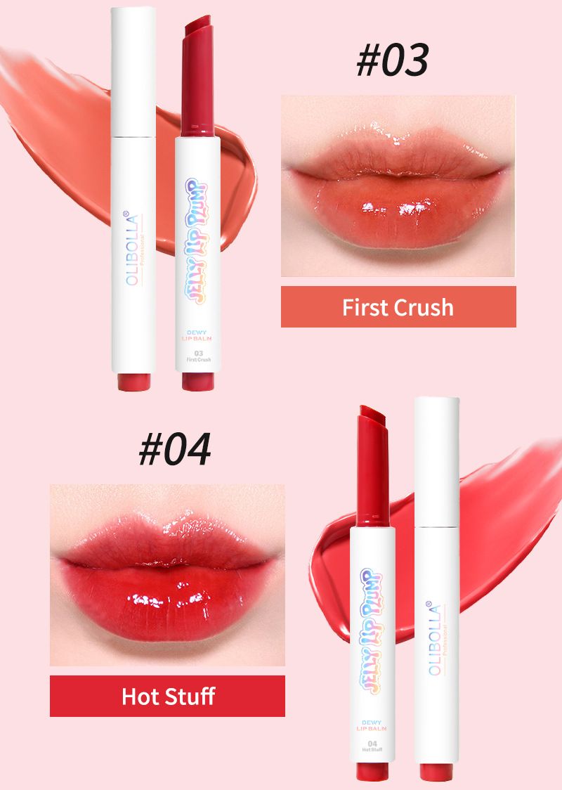 Color Pressing Water Light Solid Lip Gloss Lipstick Moisturizing Duddy Lipstick MirrorLipstick_voghion.com