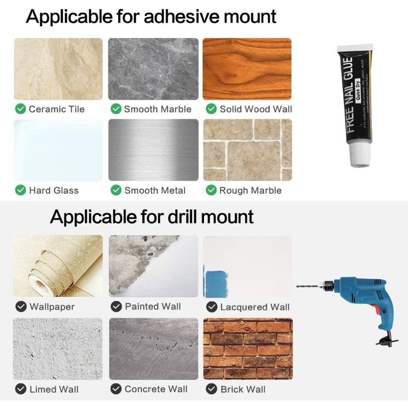 Rust Shelf Storage Organizer Shelf Shower Proof Caddy Corner Shampoo Bathroom Shower Shower Pack Wall Corner Drill 2 Corner No_voghion.com