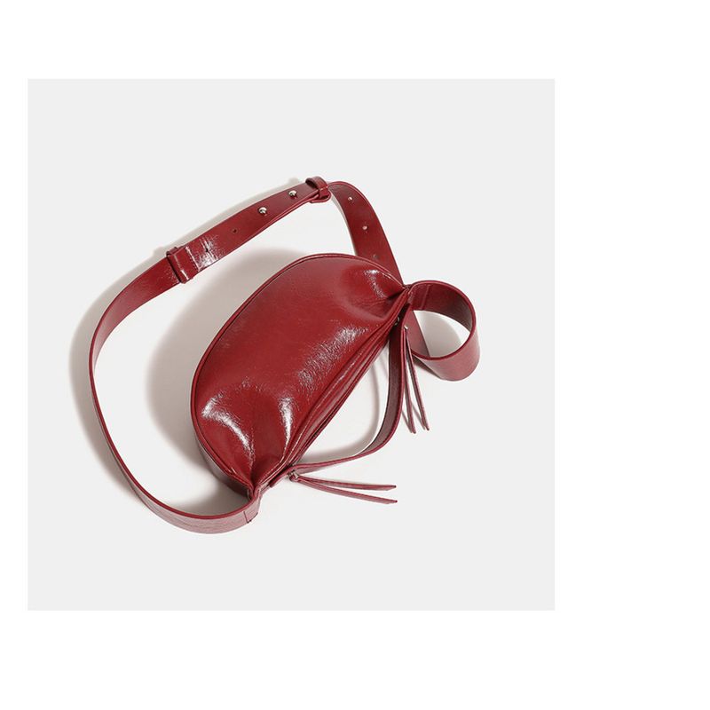 Red Dumpling Mini Handbag Women's Bridal Crossbody 2025 Spring And Summer New Fashion Hundred And Matching Casual Daily Exquisite Elegant_voghion.com