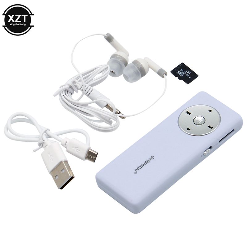 Prenosni mini MP3 USB predvajalnik za študente, športni MP3 predvajalnik glasbe, učenje, šport, učne potrebščine, pošlji pomnilniško kartico_voghion.com