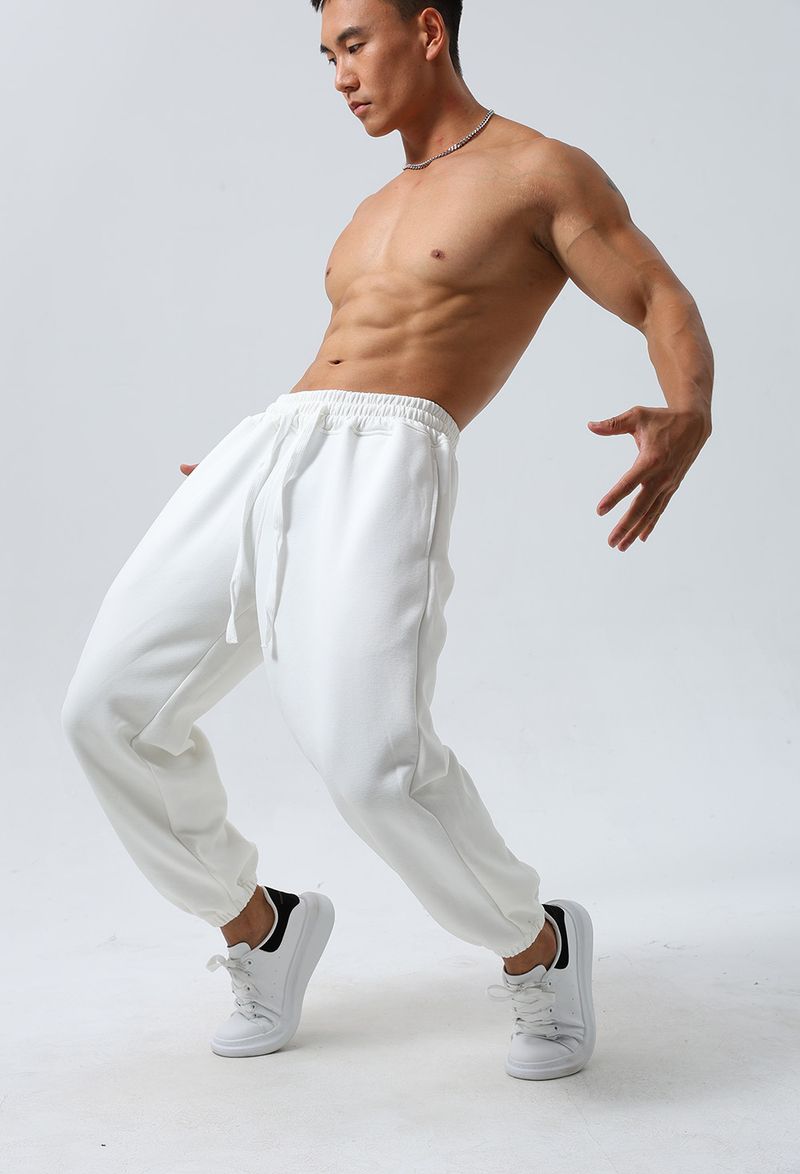 Men's Athletic Jogger Pants With Drawstring Waist - Stretchy Comfortable Workout Running Training Trousers For Gym Outdoor Casual Wear_voghion.com