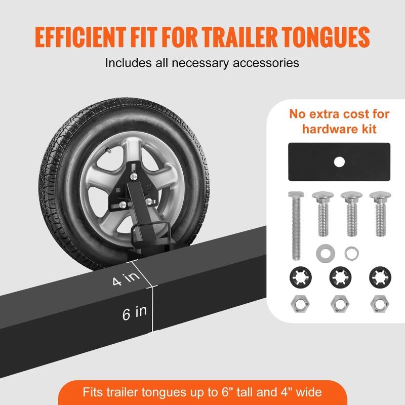 Tire Most Trailer And 160 8 Accessories 5 Carrier Wh Tire Capacity And Lugs Lbs Fits Spare 4 Utility 6 Spare Mount And Trailer_voghion.com