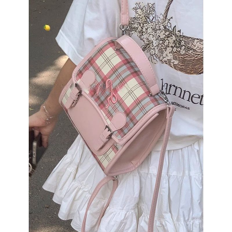 Women's 2025 Fall/Winter New Stylish Versatile Casual Backpack Commuter Travel Mini Backpack_voghion.com