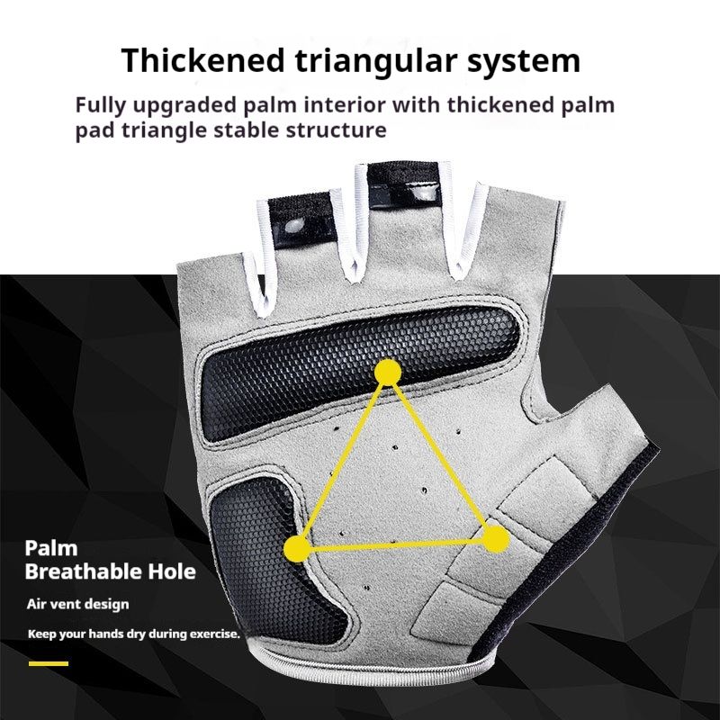 Gants de sport de cyclisme pour hommes, 2024, pour vélo de montagne en plein air, demi-doigt, antidérapants, antichoc, Fitness, cyclisme_voghion.com