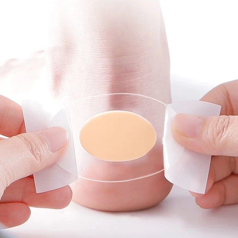 30 stücke Gel Protector Patches Adhesive Blister Pads Hydrokolloid Ferse Liner Schuhe Aufkleber Schmerzlinderung Pflaster Fußpflege_voghion.com