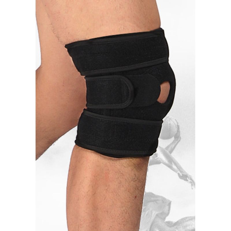 Outdoor Mountaineering Sports, Spring Support Running Anti-Slip Breathable Fitness Pressurized Knee Pads Protective Gear_voghion.com