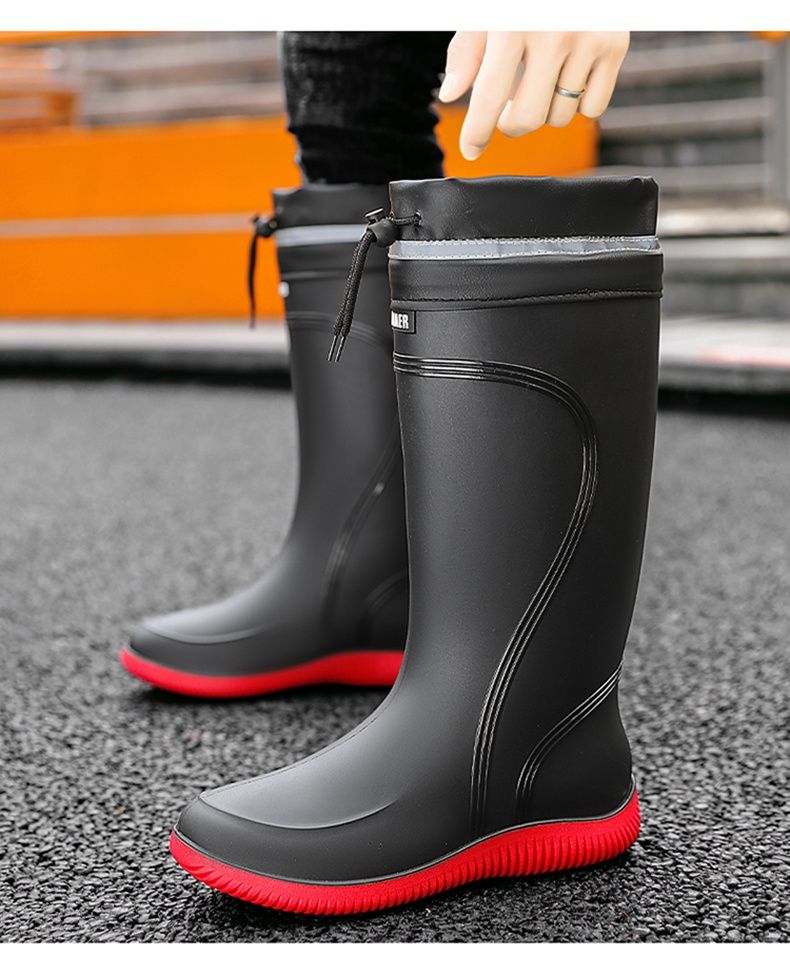 Egycipős High Tube vízálló szájú esőcsizma 39-45 méret_voghion.com